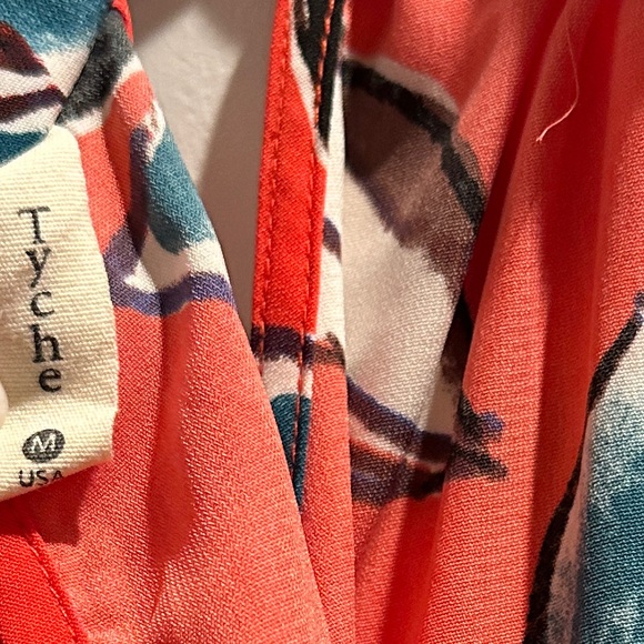 Tyche Foral Halter Top - Picture 3 of 3